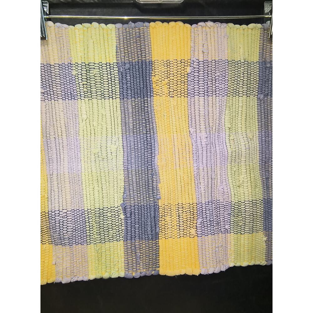 1428.  Rag Rug Placemat Table Protector - Picture 3 of 4